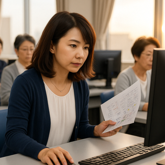 40代女性 再就職に向けてスキルの取得
