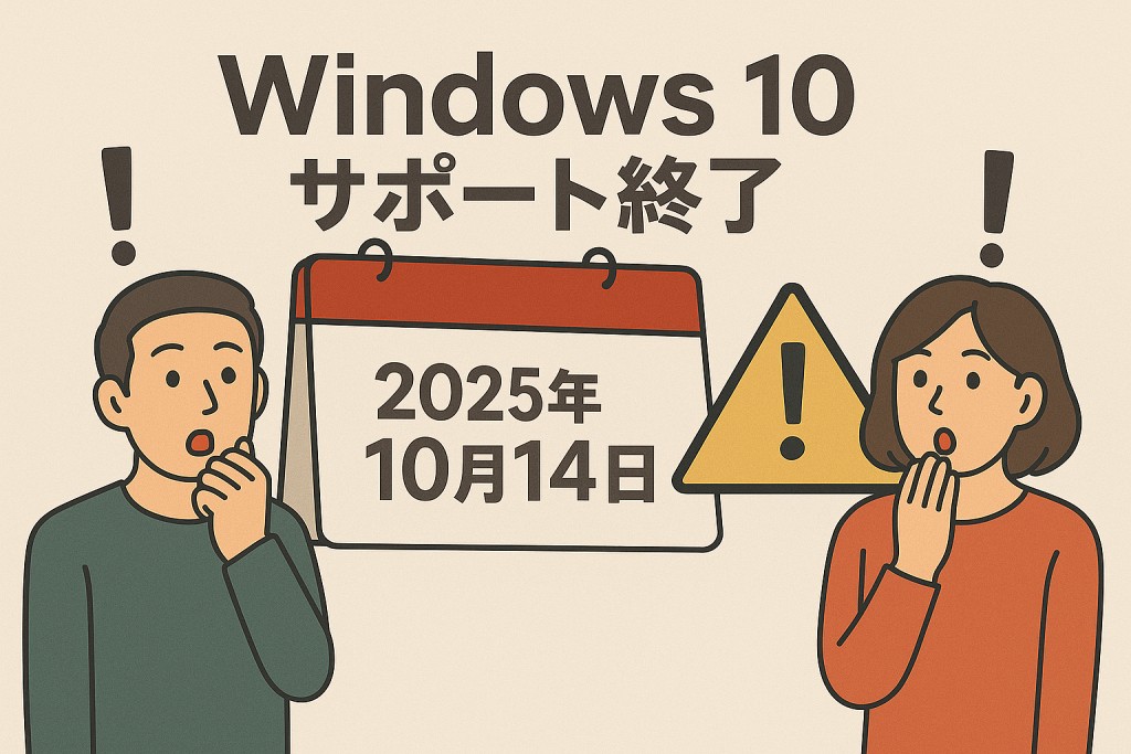 2025年10月に迫る！Windows 10とOffice 2019のサポート終了とは？対応策と学び直しのチャンス