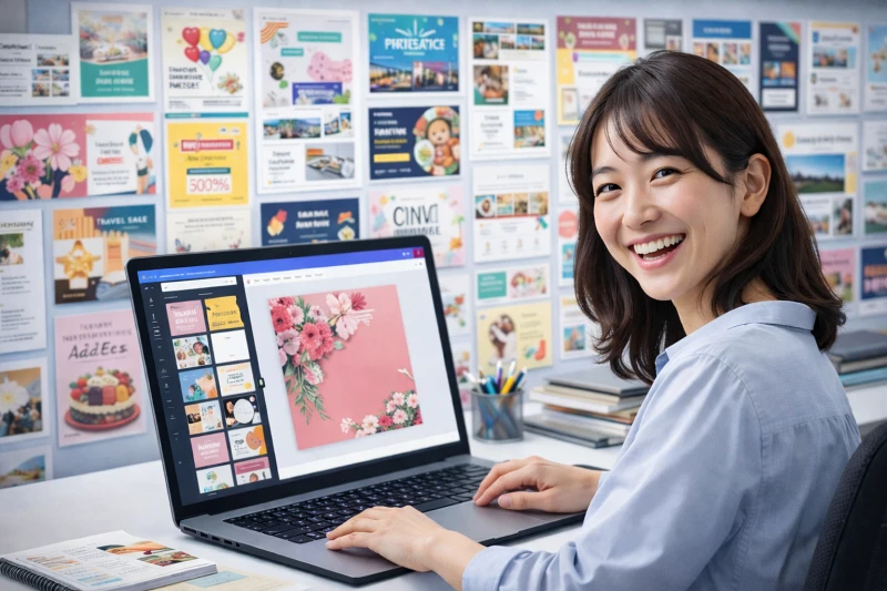 デザイン初心者でも安心